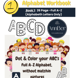 Alphabet Dot Maker Bundle plus a free ABC Coloring Book